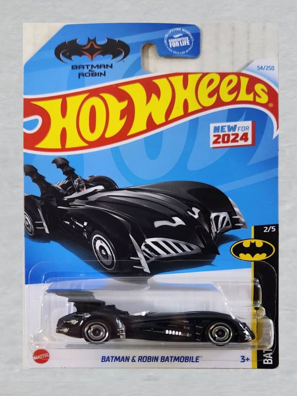 Hot Wheels Batman & Robin Batmobile BLACK